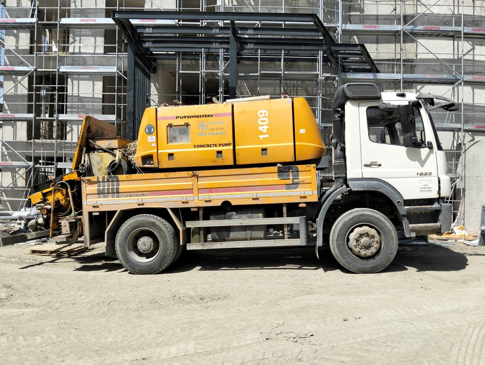 Günlük Kiralık Beton Pompası