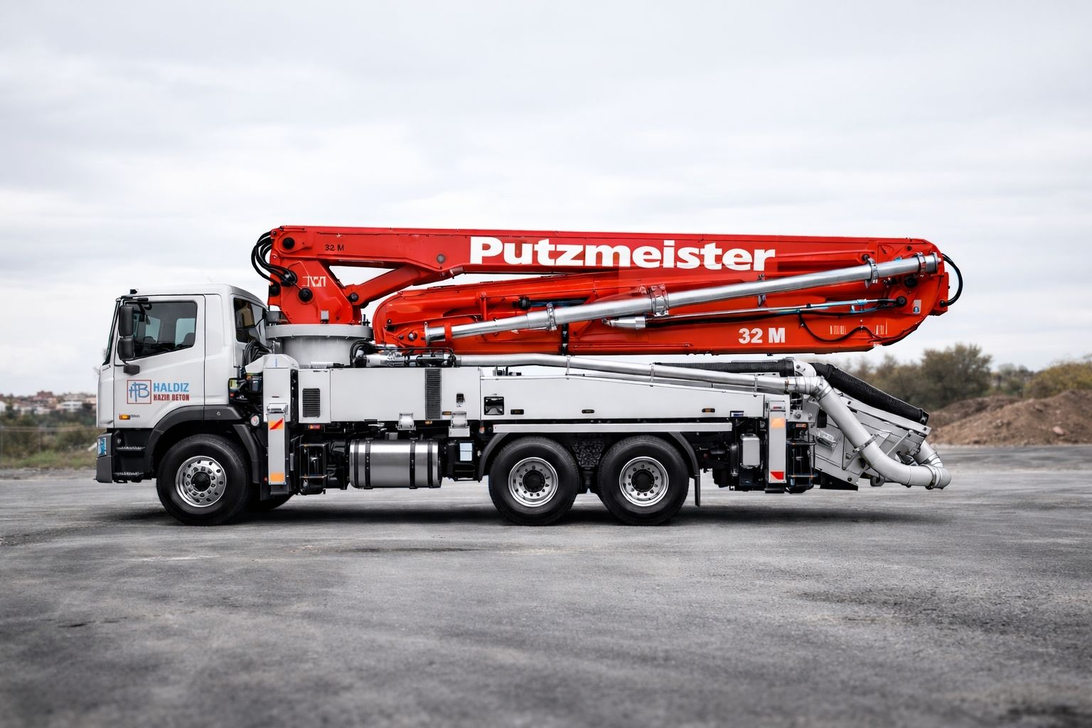 Mobil Beton Pompası